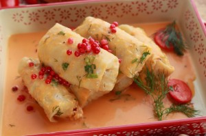 Голубцы с рисом грибами